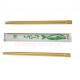 4.5mm Thick Sleeve Paper Wrapped Twins Bamboo Chopsticks