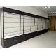 Goods Showcase Glass Cabinet Supermarket Wall Glass Display Case