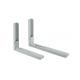 8-14 Cabinet Door Support Foldable Wall Shelf / Bracket Length Adjustable