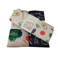 Microfiber Quick Dry Kitchen Dish Drying Mat With Printing Designs All Polyester