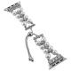 OEM ODM Women Metal Diamonds Jewelry Bracelet Wrist Band Fashion Handmade Watch Straps For iWatch Series 8 7 6 5 4 3 2 1