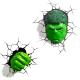 Kids Children Marvel Avengers Hulk Face LED 3D Creative Iron Man Wall Lamp (WH-OR-42)