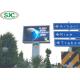 Advertising Outdoor Full Color Led Display DIP P10 3 In 1 Brightness 6000cd/m2