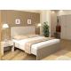 Melamine Laminated Hotel Contract Furniture Panel Wood Style Custom Sizes