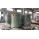 Cross Wound Frp Poly Chemical Storage Tanks White Blue 3990mm