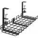 Office Electric Wire Organizer Tray Non-folding Rack for Hassle-free Wire Management