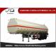 Tri Axle Fuel Tanker Semi Trailer 45000 Liters With Carbon Steel