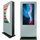 65 Smart Outdoor Interactive Kiosk IP65 Tempered Glass Free Standing