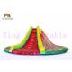 Round Volcano PVC Inflatable Dry Slide / Blow Up Slide For Rental Business