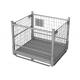Foldable Wire Mesh Stillage Pallet Cage 1T-2T Load For Lifting