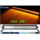Dual Row 22 Inch Remote Control LED Light Bar Amber White Flash 120W Power