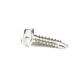 ZINC Finish Skilful Manufacture Hex Washer Head 304 Tek Screws Self With Rubber For Gas Stove