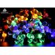 7M Solar LED Christmas Lights Flower String 50 LED With Cherry Blossoms Garland