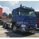 F3000 Flat-Roof Cab Sinotruk HOWO 6X4 Euro 2 / Euro 3 420HP Truck Tractor for ≤5 Seats
