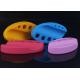 Purple Silicone Ink Cup Holder Tattoo Accessories , Machine Handpieces Tray