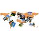 New Style Factory Wholesale 16 Pieces Adhesive Corkboard World Map for a Gift