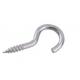 Standard Size Screw In Cup Hooks , C Shape Hook Screw For Ceiling