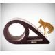 100% Harmless Cat Cardboard Scratcher Abrasion Resistance With Activity Tunnel