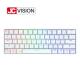 60% Membrane Mechanical Keyboard 61 Keys Mini ABS Case RGB Hot Swap