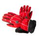 Winter Outdoor Riding 4000mAh Battery Heated Winter Gloves Red Heated Mittens Womens
