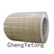 Anti Corrosion PPGL Steel Coil Organic Coating Thickness 20-45μM Customized Pattern