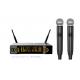 LS-808 ture diversity  UHF double channel  wireless microphone system /new style