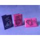 Cute Pink PVC Plastic ID Card Holder , Hello Kitty PVC Plastic Card Bag /