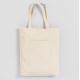 Foldable Cotton Canvas Tote Bag , Reusable Supermarket Canvas Tote Handbag