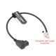 Z CAM E2 S6/F6 Camera Power Cord Adjustable 90 Degrees 2 Pin Male To D- Tap Cord