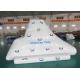 Inflatable iceberg with factory Kids size climbing mountaion for water game