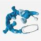 Aluminium Alloy Dual Chestpeice Cover Animal Toy With Plastic Ring For Adult, Pediatrics WL8035