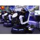 Amazing 4D Vr Racing Simulator , Virtual Reality Equipment 4KW Power