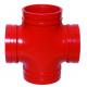 Professional Cross Ductile Iron Pipe Fittings  Integral Gluing PN10/16