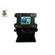 Classic Black Coin Operated Game Machines 19 Inch Screen With Top Panel Lift Function