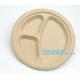 Biodegradable plate food grade green sugarcane bagasse plate,10 sugarcane ecofriendly disposable oval plate bagease pac
