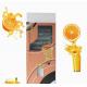Automatic Fresh Orange Juicer Vending Machine Customized Payment