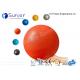 Sunjoy Pilates mini Ball 9 inch 100G Custom Logo Colorful Small Mini Stability Rhythmic Exercise Ball pelota de pilates