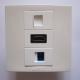 Good Quality White Wall Panel Socket With HDMI RJ45 SC Optical Fiber CE Approve Home Plugs