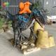 Ce Certified Animatronic Dinosaur Ride Velociraptor Ride 4m Length