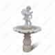 Life Size Angel White Marble Statue Figurine Fountain Outdoor Garden Carving Stone