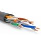 Pvc Jacket Netowork Ethernet LAN Cable Utp Cat 6 24awg 2pr 4pr 305m 1000ft 0.56 Utp Indoor