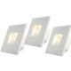 SMD IP54 Recessed Stair Lights Indoor , Waterproof LED Wall Recessed Lights