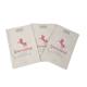 Three Side Seal Pouches Flat Bags Spot UV Logo Mylar Bags For Face Mask