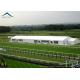 White Marquee Outdoor Storage Tent  PVC Fabric Aluminum  ABS Wall