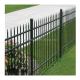 6ft 8ft Solid Metal Fence with Heat Treated Pressure Treated Wood Easy Installation