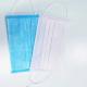 Blue White Antiviral Face Mask Surgical Disposable 3 Ply Dust Mask For Hospital