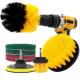 1.25in Long Drill Cleaning Brush Set 8pcs Different Stiffness