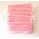 Disposable Personal Pink Disposable Hair bonnets For Tattoo Accessories , Semi Permanent Makeup