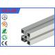 3838 T Slot Custom Aluminum Extrusions Material With Silver Anodized Surface Treatment