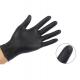 Custom Logo Chemical Resistant Black Nitrile Glove Work Cleaning Disposable